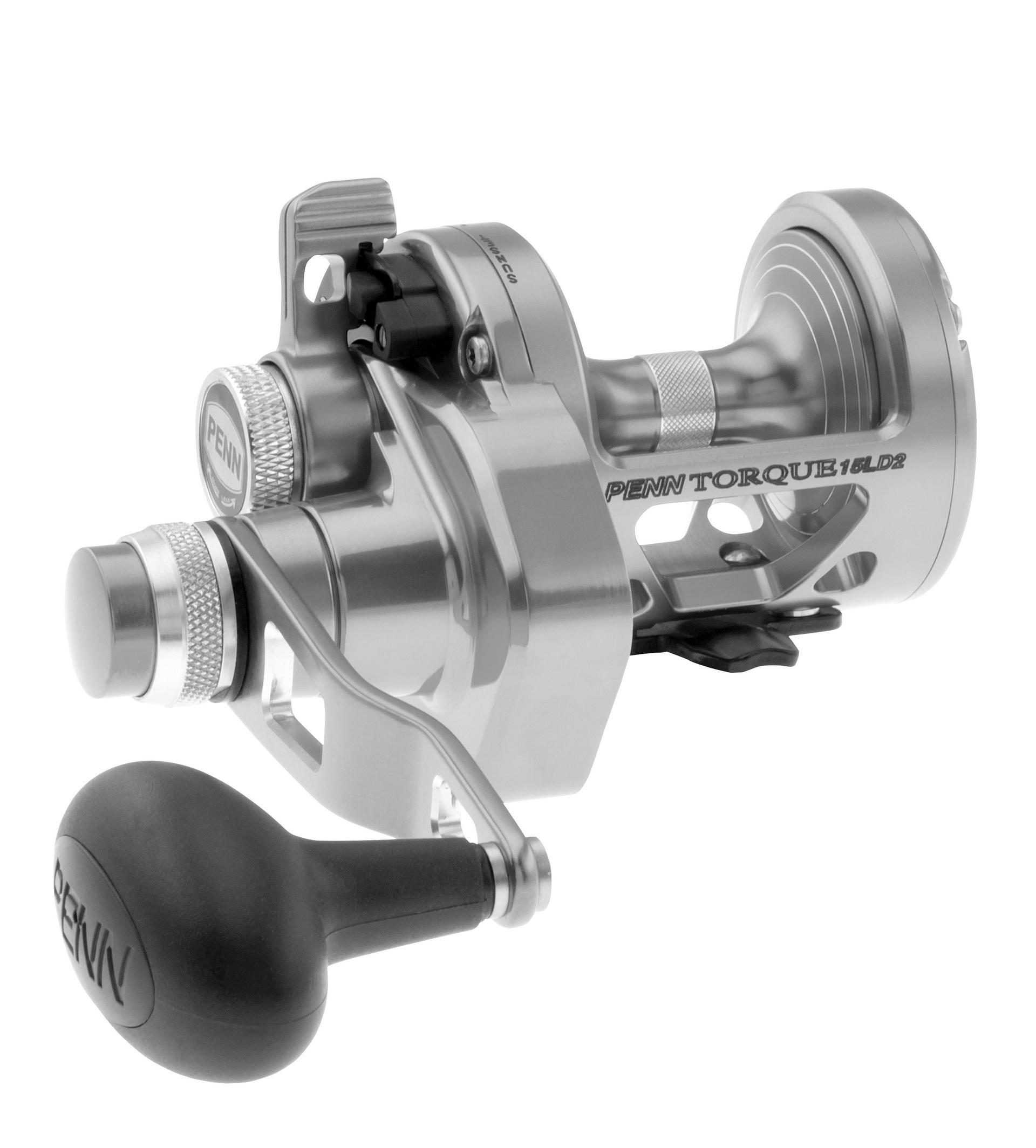 Torque® Lever Drag 2-Speed Conventional Fishing Reel - Saltwater & Freshwater Trolling Reel for Offshore & Inshore Fishing