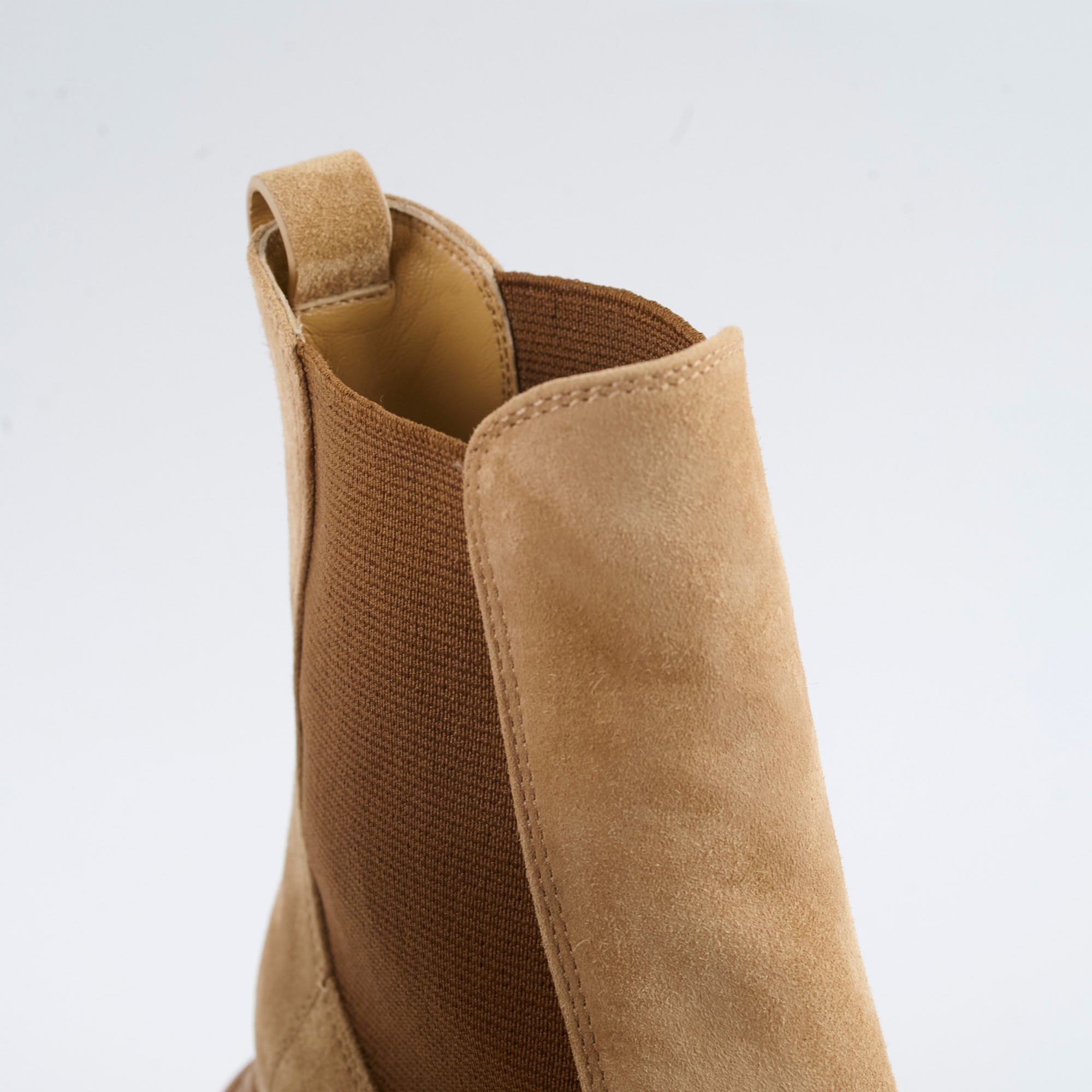 Chanel Light Brown Suede Boots Women's Size 36 | Luxury Fashion Booties for Fall & Winter Outfits