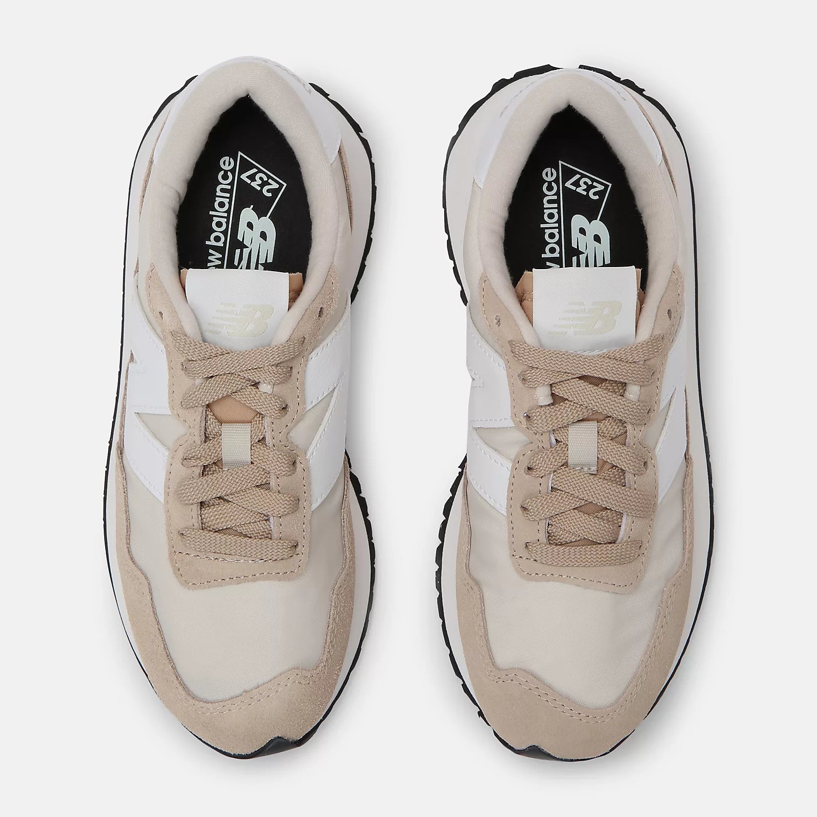237 Sneaker for Men & Women - Brown & White Casual Shoes for Walking, Running & Everyday Wear