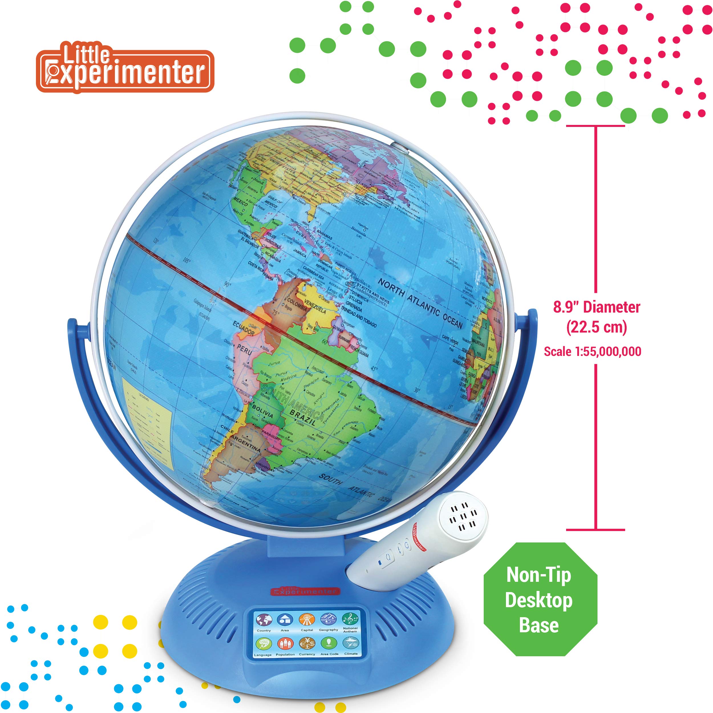 Interactive Smart Globe for Kids - 9