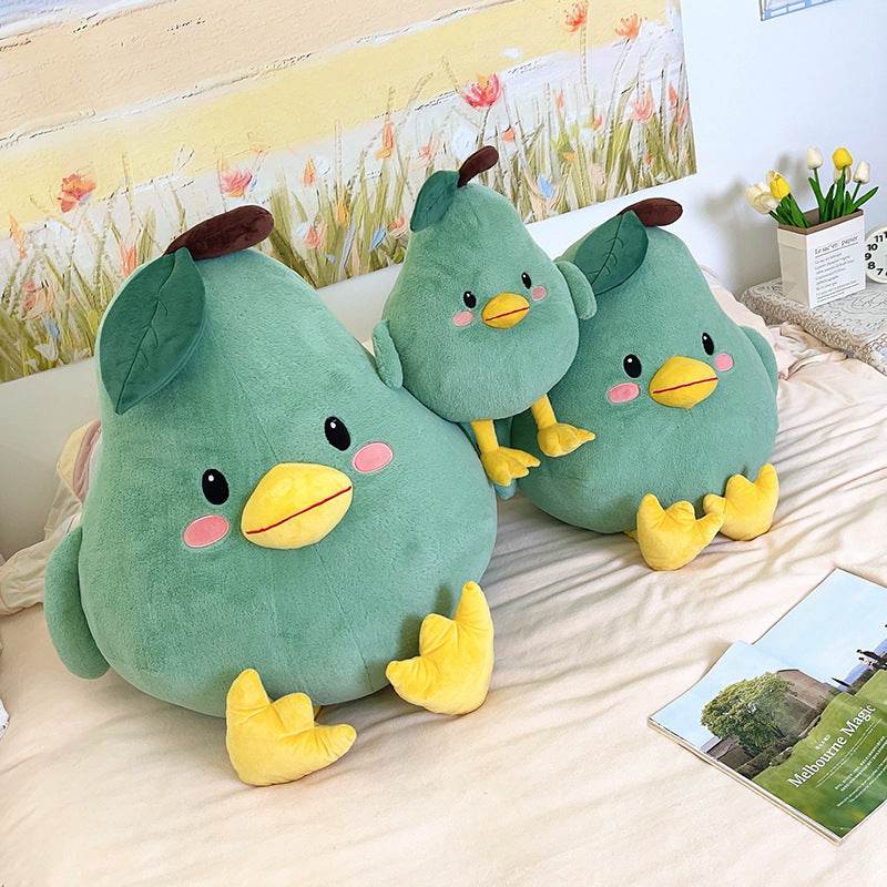 Percy the Pear Plush Toy - Soft & Cuddly Fruit Stuffed Animal for Kids | Perfect Gift for Birthdays, Nursery Decor & Sensory Play