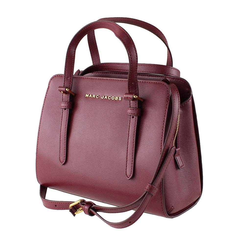 Marc Jacobs Women's Little Big Shot Top Handle Satchel Bag - Stylish Leather Crossbody Purse for Work, Travel & Everyday Use | Perfect Office Handbag & Weekend Accessory