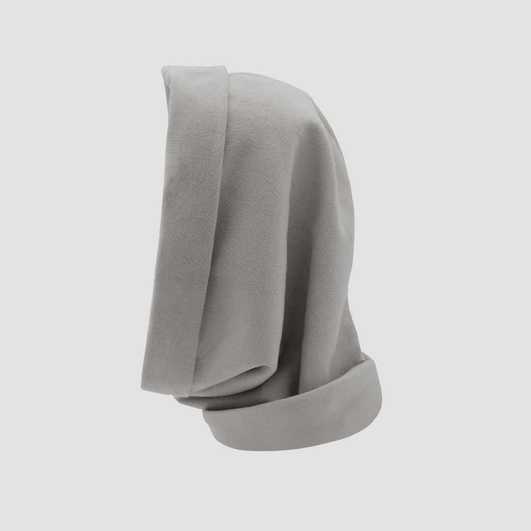 Waterproof Satin Lined Hairbrella Infinity Rain Scarf - Stylish Hair Protection for Rainy Days & Outdoor Activities