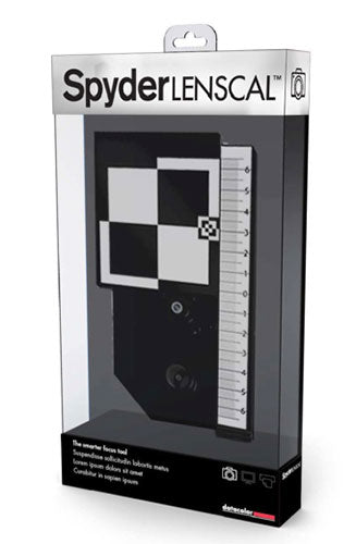 Datacolor SpyderLENSCAL SLC100 Autofocus Calibration Tool for DSLR & Mirrorless Cameras - Perfect for Photography Studios and Lens Testing