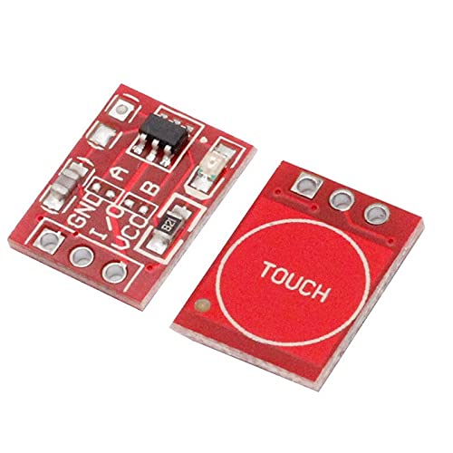 2-Pack Pro3D TTP223 Capacitive Touch Switch Module - DIY Electronics, Smart Home Automation, Arduino Projects