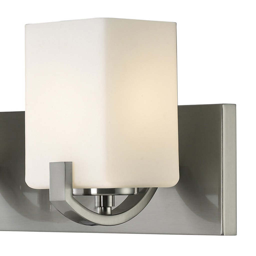 Canarm IVL422A03BN Palmer 3-Light Bathroom Vanity Light Fixture in Brushed Nickel Finish - Perfect for Modern Bathroom, Powder Room & Spa Decor