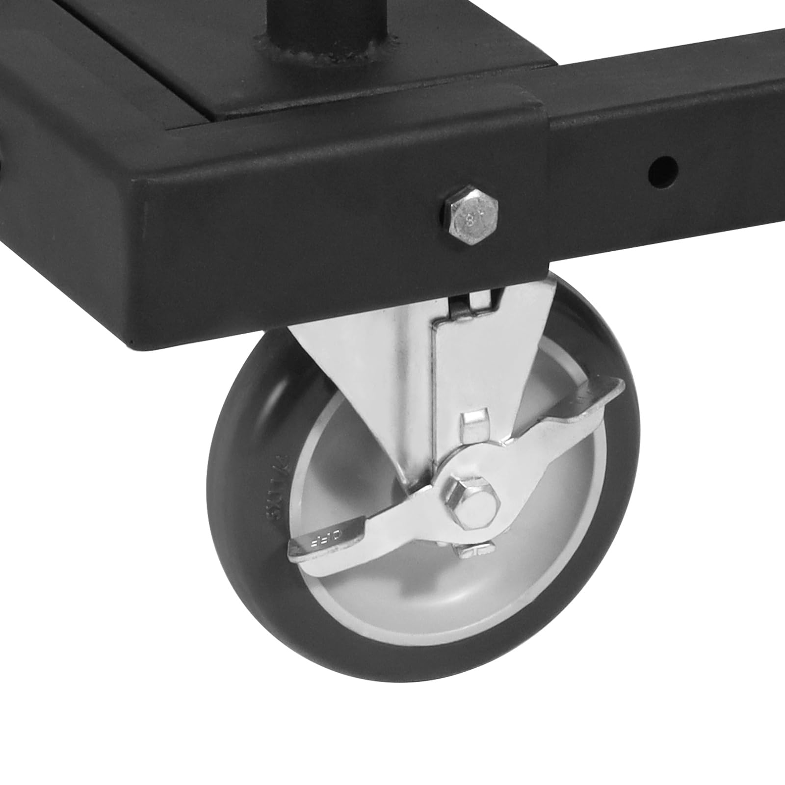VEVOR Heavy Duty Folding Table Cart with 5