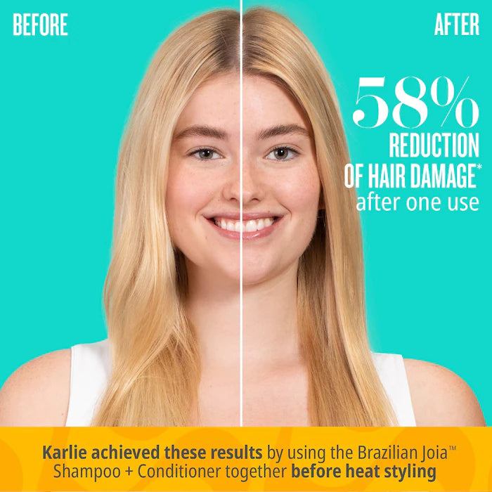 **Sol de Janeiro Brazilian Joia™ Strengthening + Smoothing Conditioner – Hydrates & Repairs Hair for Shine & Softness – Perfect for Dry, Damaged, or Curly Hair**