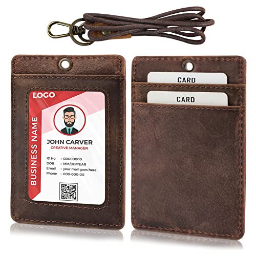 Genuine Leather Dark Brown