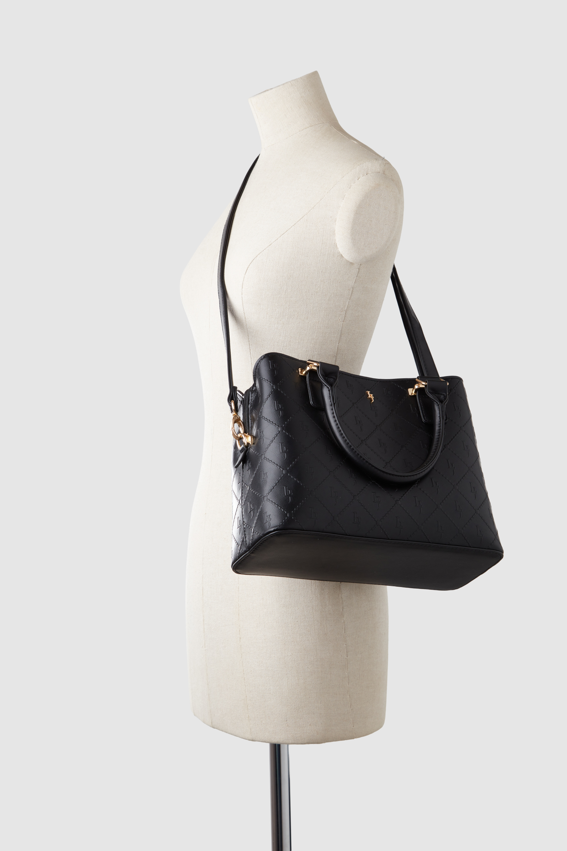 Stylish Embossed Tote Bag for Women - Fashionable & Durable Canvas Shoulder Bag - Perfect for Shopping, Beach, Work & Travel Accessories