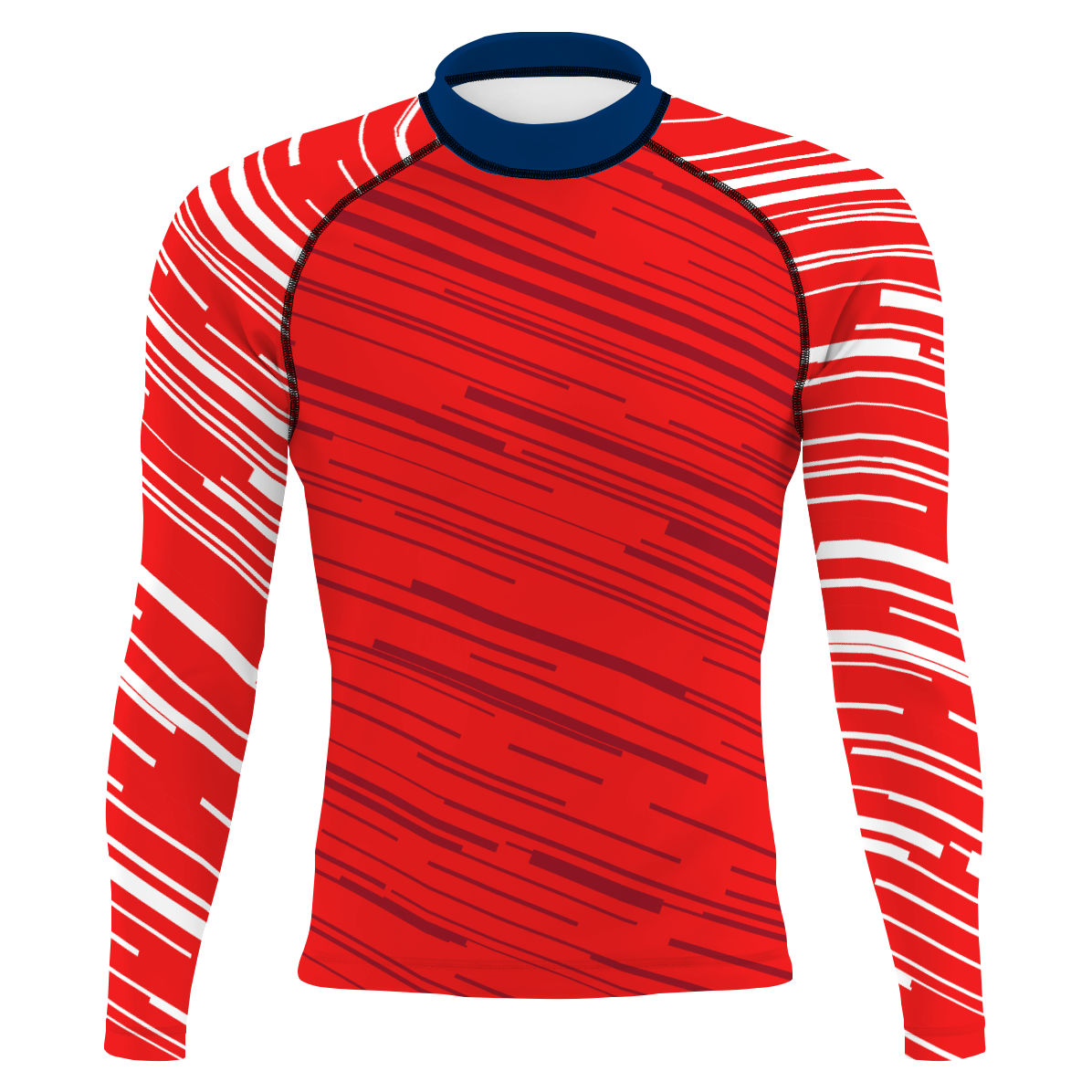 The Patriot Men's UPF 50+ Long Sleeve Rash Guard Shirt for Surfing, Swimming & Water Sports - Sun Protection Quick Dry Swim Shirt