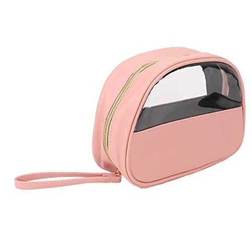 Waterproof Travel Makeup Bag - Clear Cosmetic Organizer Pouch for Toiletries, Creams & Daily Essentials - Perfect for Airplane Carry-On, Gym & Weekend Getaways