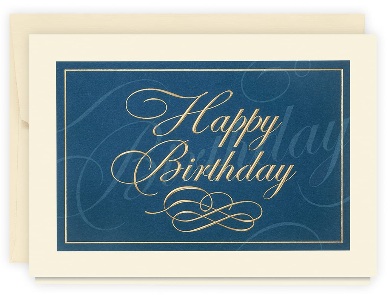 Elegant Pearl Birthday Card with Envelope - Perfect for Anniversaries & Special Occasions