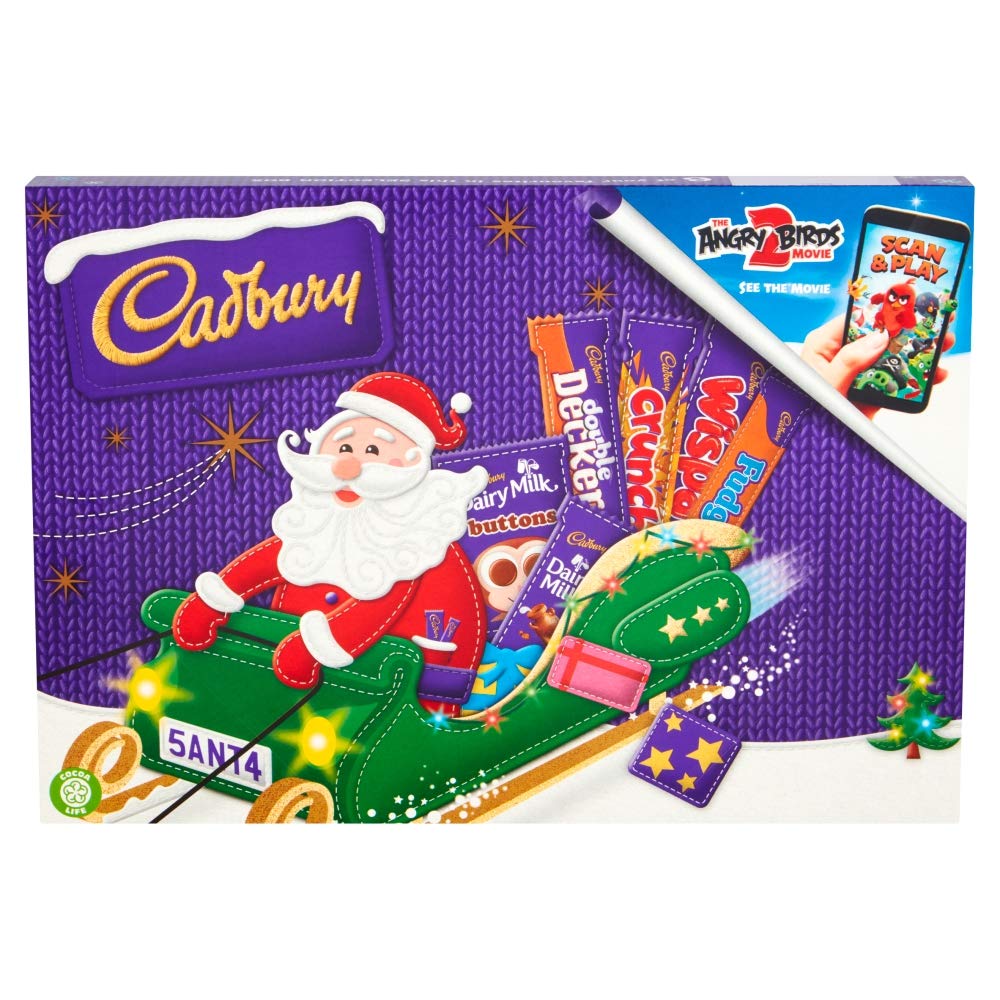 Cadbury Chocolate Selection Box 125g - Assorted Chocolate Gift Pack for Christmas Stocking Fillers, Parties & Holiday Treats