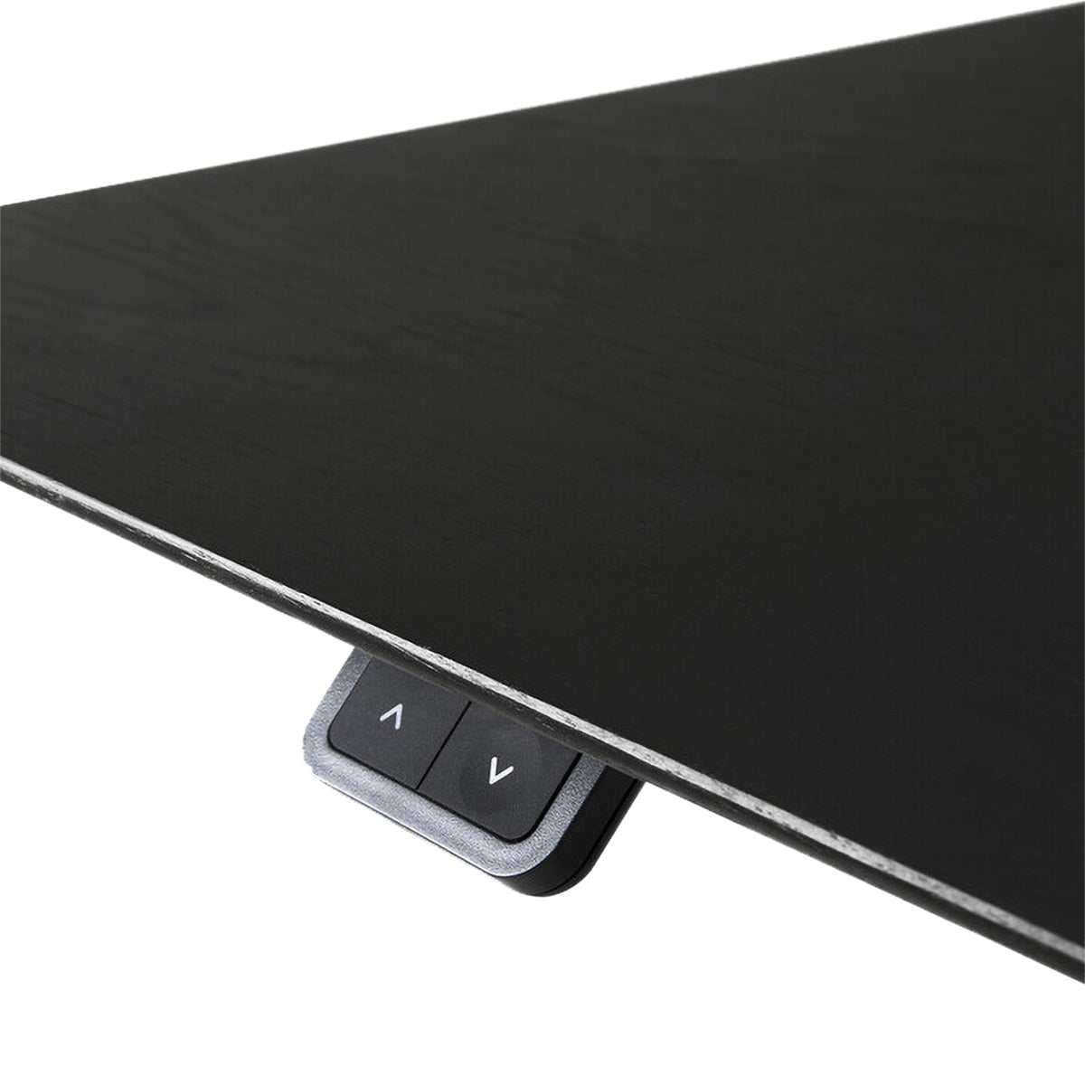 Adjustable Rectangle Office Desk with Cable Management - 140cm (Oak Black, White) | Ergonomic Home & Office Workspace Solution for Professionals & Students