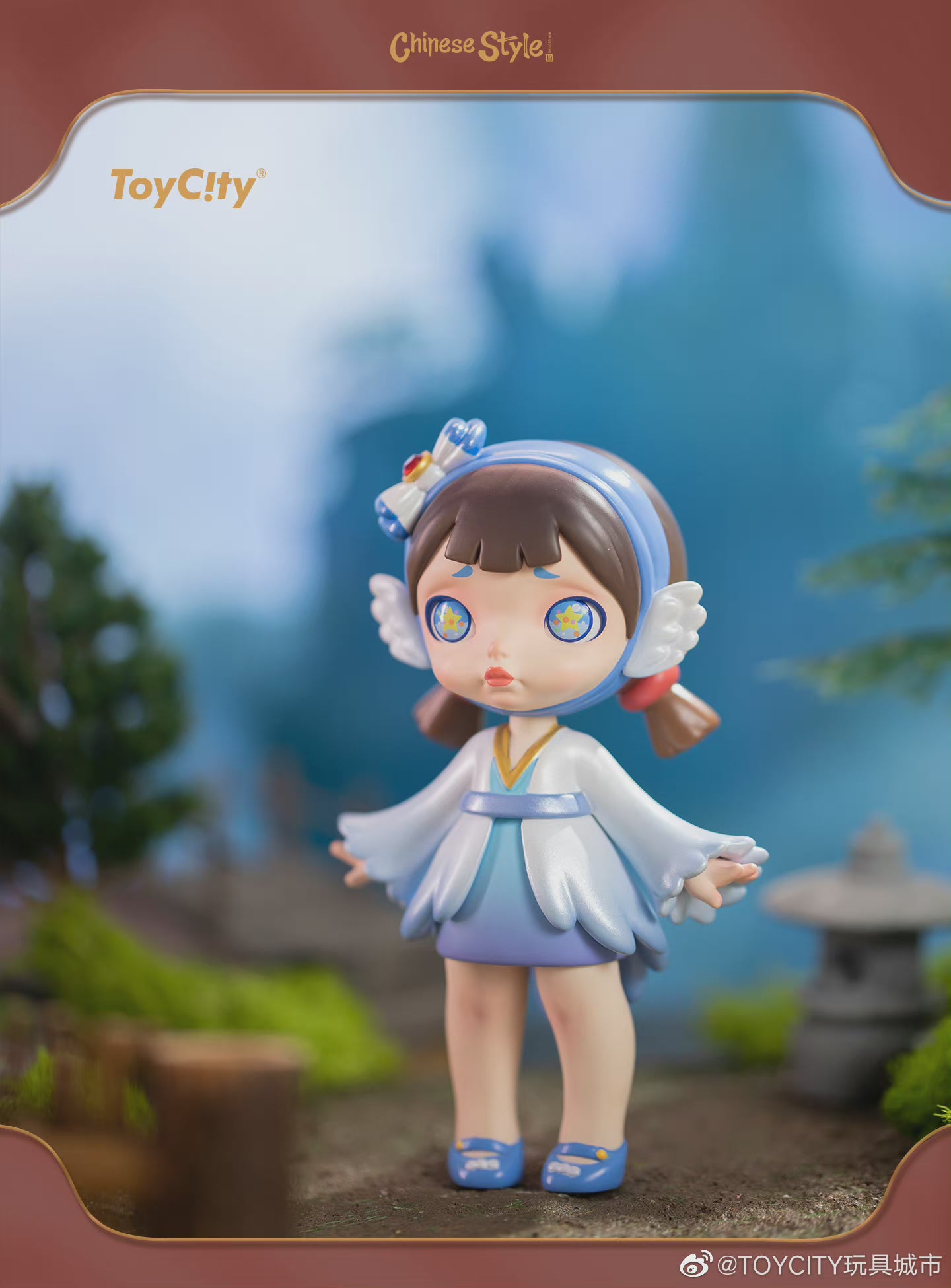 LAURA Chinese Style Capsule Blind Box Series - Collectible Miniature Figurines for Home Decor, Office Display & Gift Giving