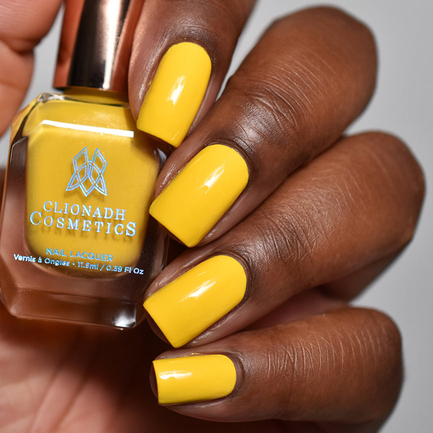 Lemonade Stand Nail Polish - Long Lasting Vegan Nail Lacquer for Summer - Perfect for Beach Vacations, Pool Parties & Summer Nail Art