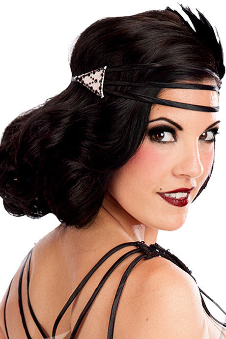 Stylish Gatsby Girl Headband for Women - Vintage 1920s Flapper Headpiece for Parties, Weddings & Costumes - Perfect for Roaring 20s Theme Events