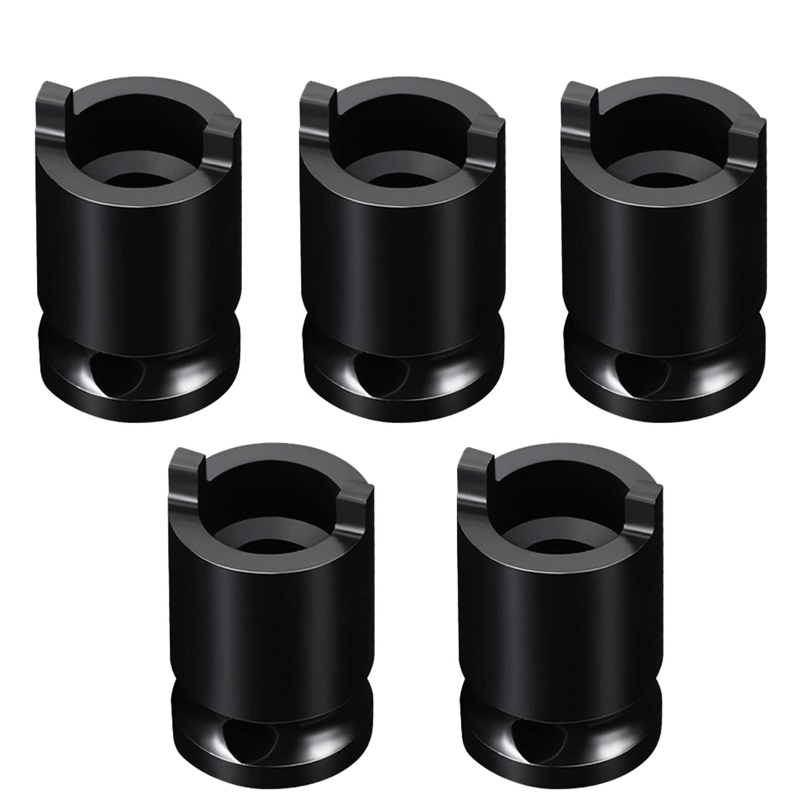 Angle Grinder Socket Wrench Set - 2/3/5pcs Manual & Electric Wrench Sleeve Adapter Kit (5pcs) for Metalworking, Woodworking & DIY Projects