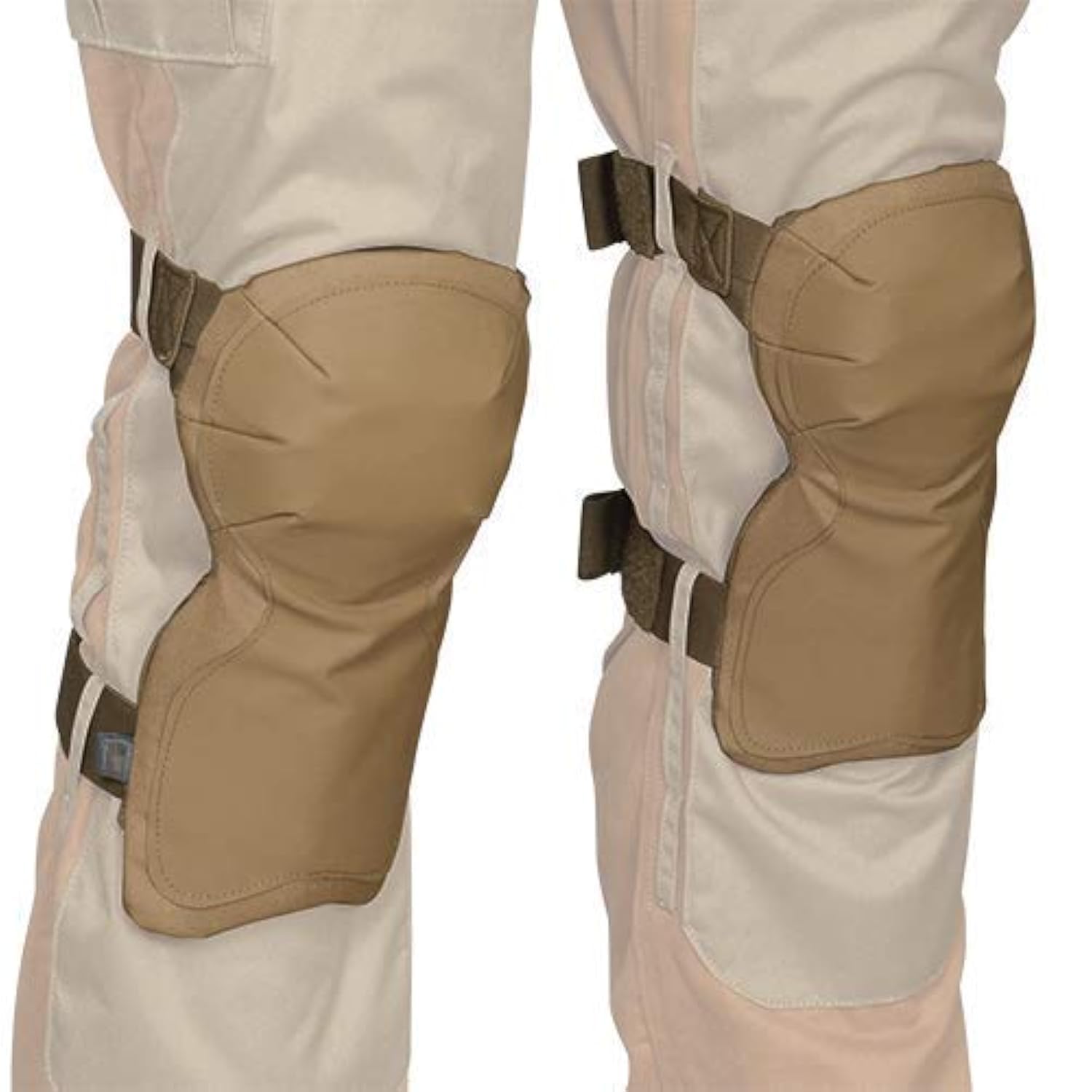Atlas 46 24/7 Comfort-Tuff Knee Pads - Heavy Duty Work Knee Protection (Coyote, Small) - Ideal for Construction, Carpentry, and DIY Projects