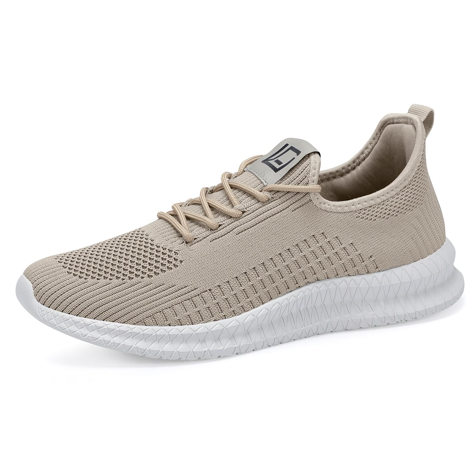 LCGJR Men's Running Shoes - Ultra Lightweight & Breathable Athletic Sneakers for Jogging, Walking, Gym Workouts | Comfortable Mesh Casual Fashion Shoes for Daily Wear & Outdoor Activities