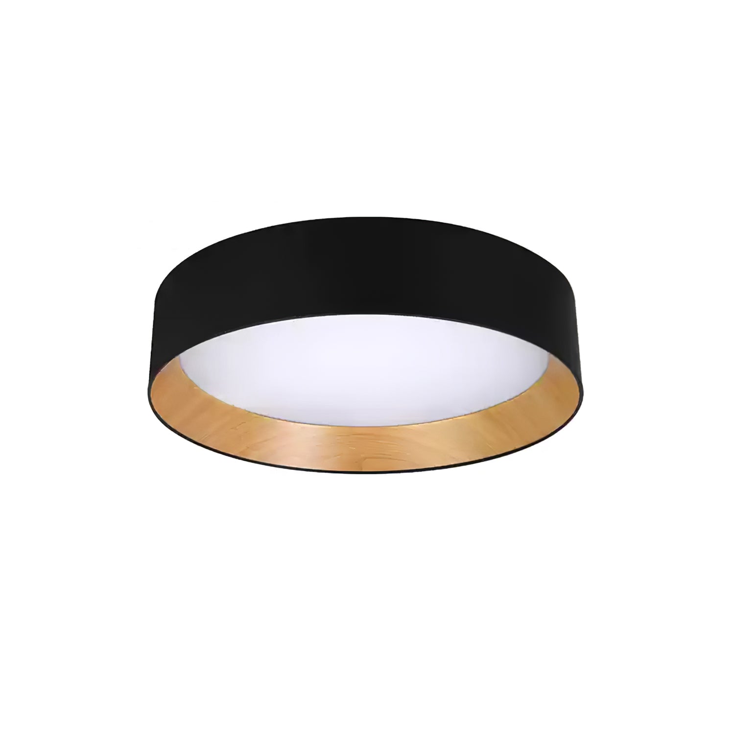 Modern Duo Round Ceiling Light Fixture - Energy Efficient LED Flush Mount for Bedroom, Living Room & Kitchen - Perfect for Home and Office Lighting