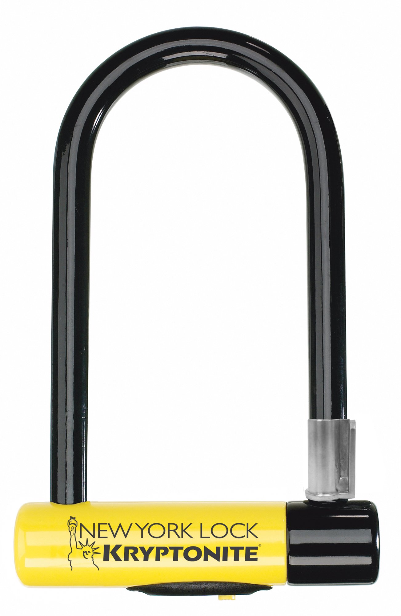 Kryptonite New York Standard Heavy Duty Bicycle U Lock - Secure Bike Lock for Urban Commuting, Parking & Theft Protection - Durable Anti-Theft Bicycle Security for City Riders & Outdoor Use