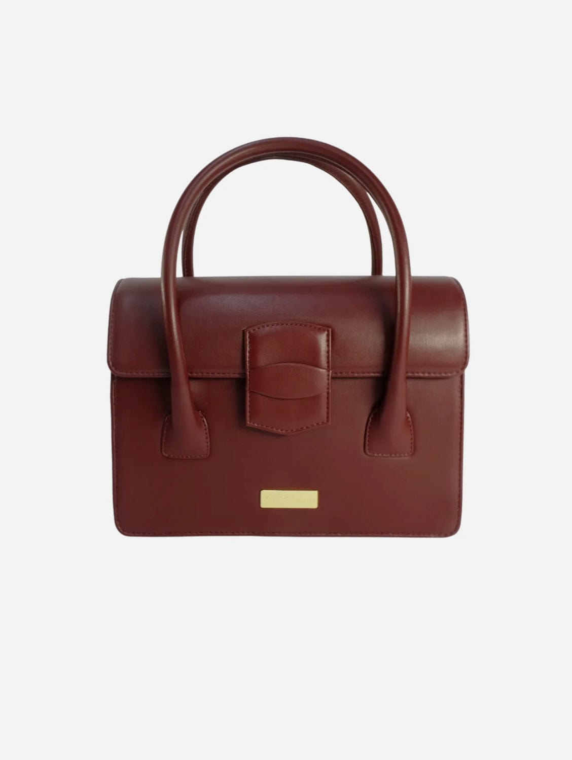 Kensington Vegan Cactus Leather Handbag for Women - Eco-Friendly & Sustainable Red Crossbody Purse - Perfect for Work, Travel & Everyday Use