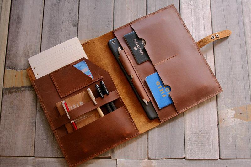 Premium Handmade Genuine Leather iPad Air Case - Slim Protective Cover for iPad Air 4th/5th Gen (2020/2022) | Perfect for Business, Travel & Everyday Use