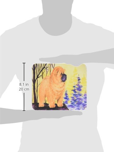 Caroline's Treasures SS8603MP Chow Chow Mouse Pad - Large Washable Non-Slip Desk Mat for Home Office, Gaming & Computer Work | Perfect for Laptop Users & PC Enthusiasts | Great Gift for Dog Lovers
