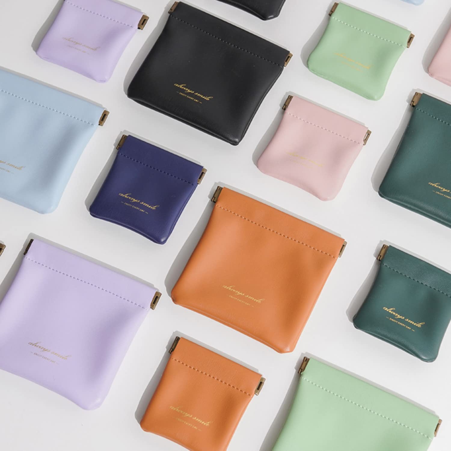 2PCS Lambskin Travel Makeup Bags for Women - Waterproof & Portable for Daily Use