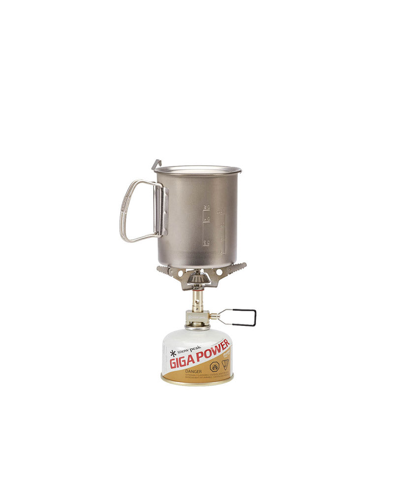 LiteMax Titanium Camping Stove - Ultra Lightweight Portable Backpacking Stove for Hiking, Backpacking & Outdoor Adventures
