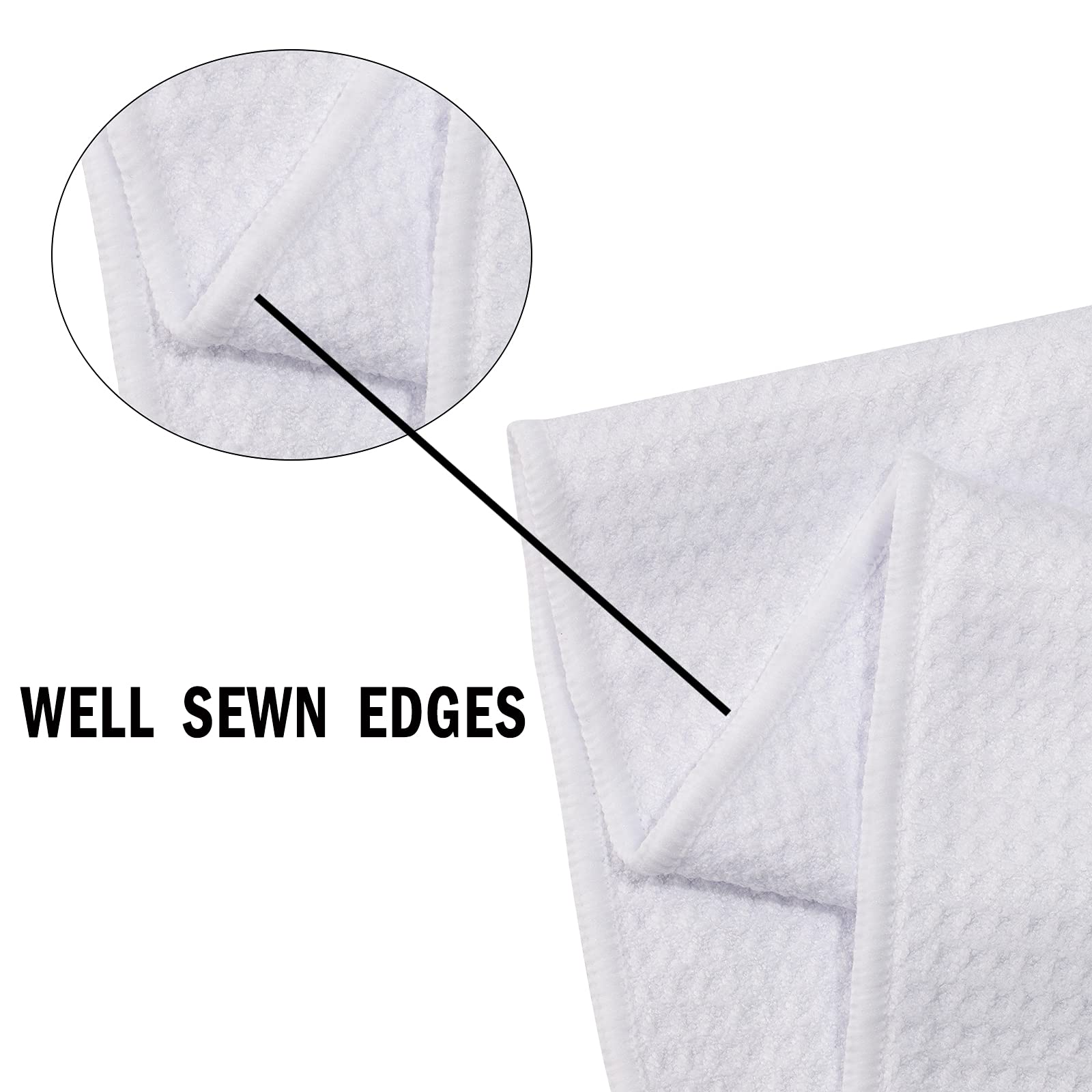 Funny Kitchen Dish Towels with Sayings - Tasters Welcome Nanny - Absorbent Cotton Dishcloths for Cooking, Cleaning & Decor - Perfect for Home, Gifts & Holiday Kitchen Decor