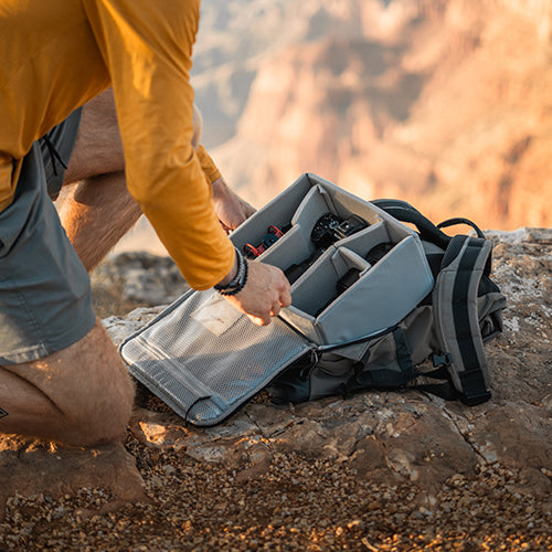 Jasper 2.0 Medium Rolltop Backpack (7.5L + 9L Capacity) - Waterproof Hiking & Travel Backpack for Outdoor Adventures & Daily Commute