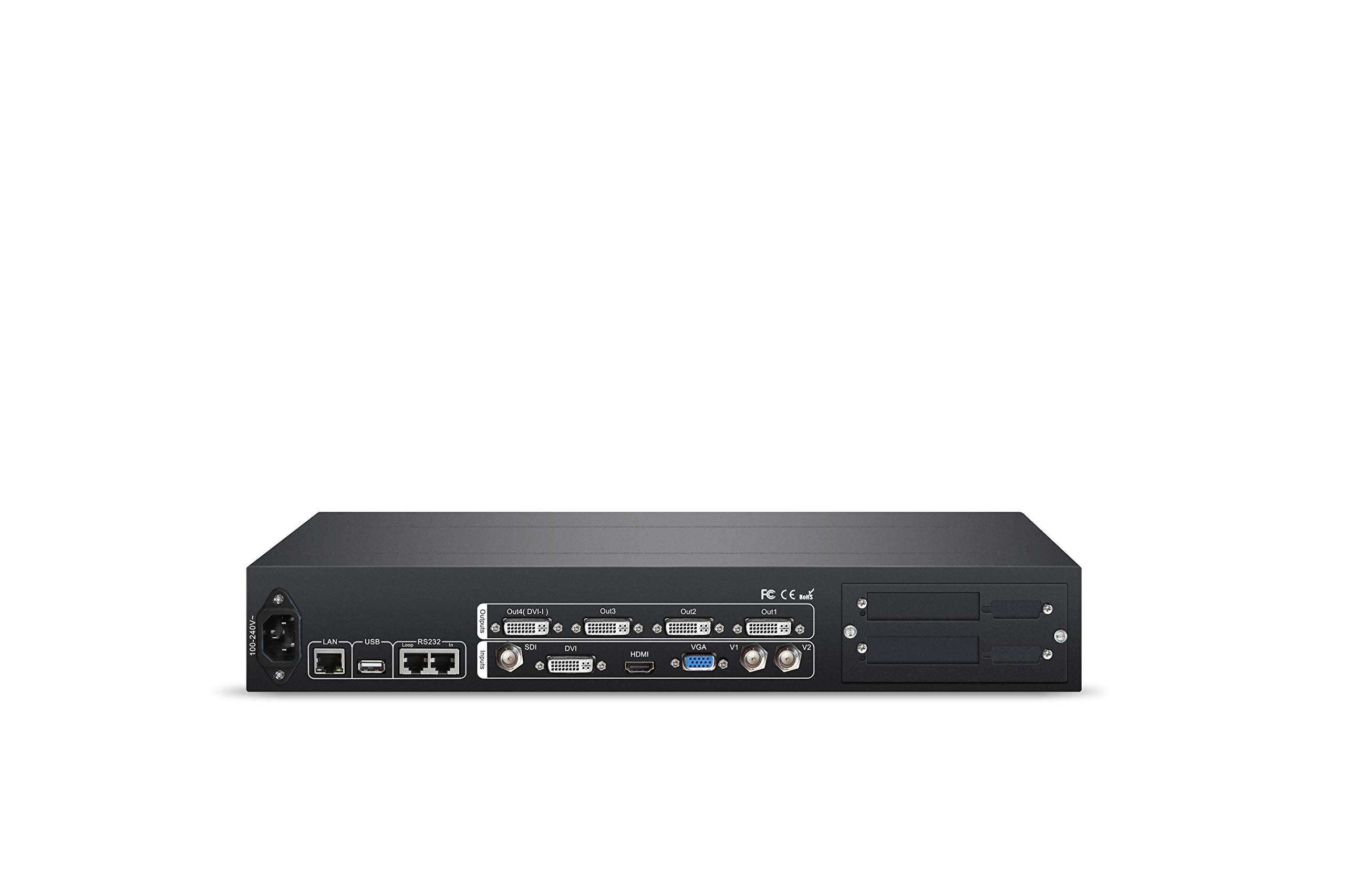 LVP909 LED HD Video Processor for LED Display - 4K UHD Resolution, HDR Support, Seamless Switching (Updated Version) - Perfect for Digital Signage, Live Events & Control Rooms