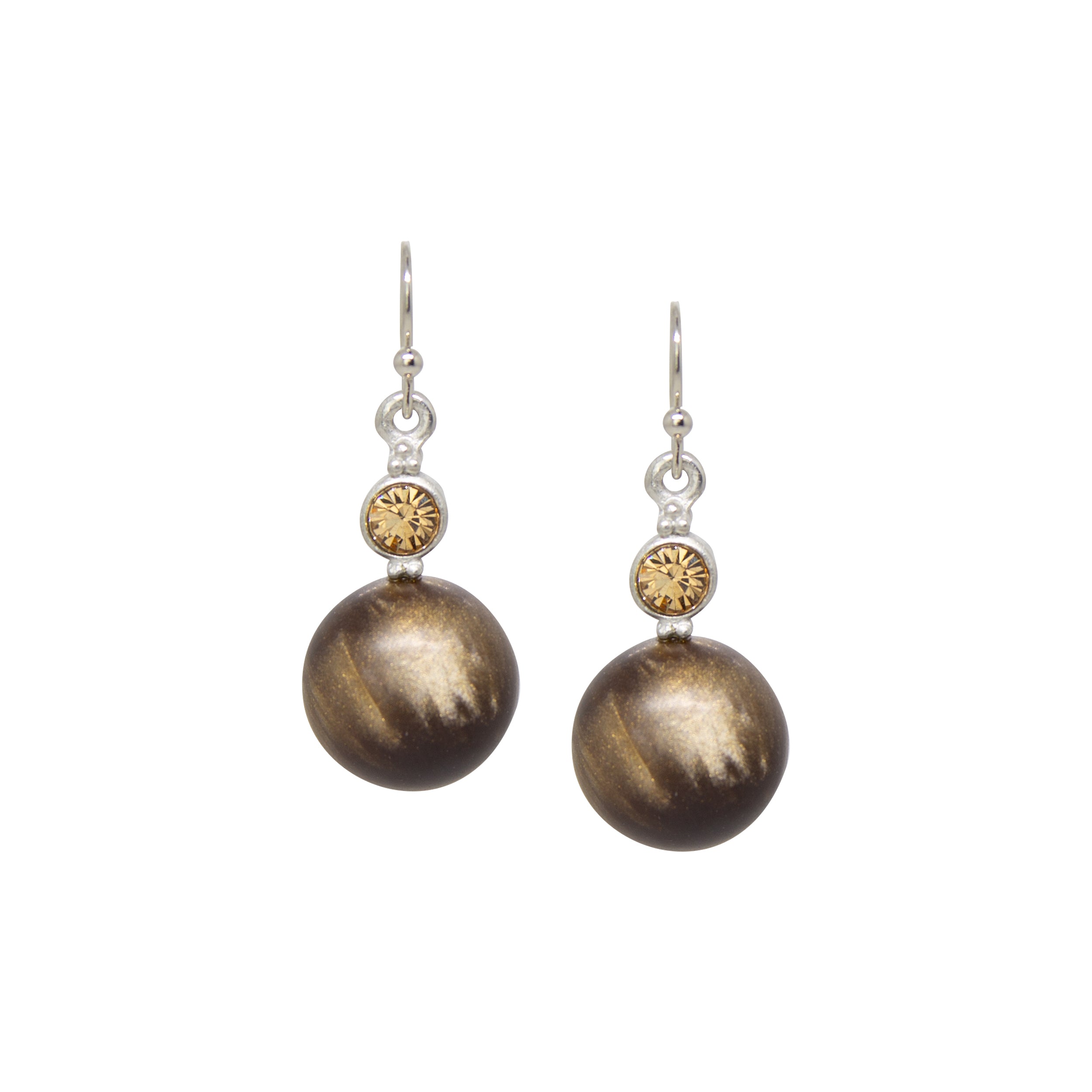 1928 Jewelry Chatoyancy Effect Baubles & Crystals Drop Earrings for Women - Elegant Dangle Earrings for Party, Wedding & Evening Wear