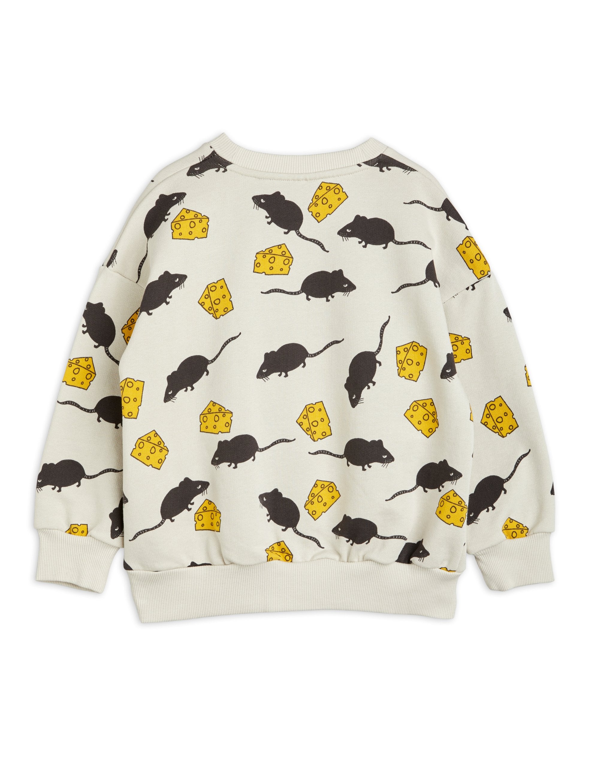 Mini Rodini Mouse Sweatshirt - Cute Animal Print Pullover for Kids | Perfect for Playdates, School & Family Outfits