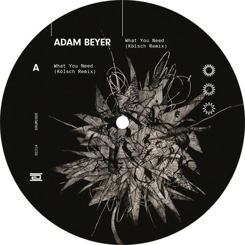 Adam Beyer - What You Need (Kölsch Remix) Vinyl Record | Drumcode DC214 | Techno & Electronic Dance Music | Perfect for DJ Sets & Club Nights