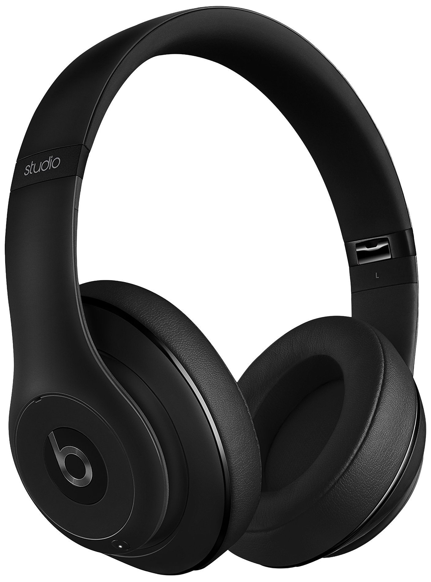 Beats Studio Wireless Over-Ear Headphones - Noise Cancelling Bluetooth Headset with Built-in Mic (Matte Black, Renewed) for Music, Gaming & Travel