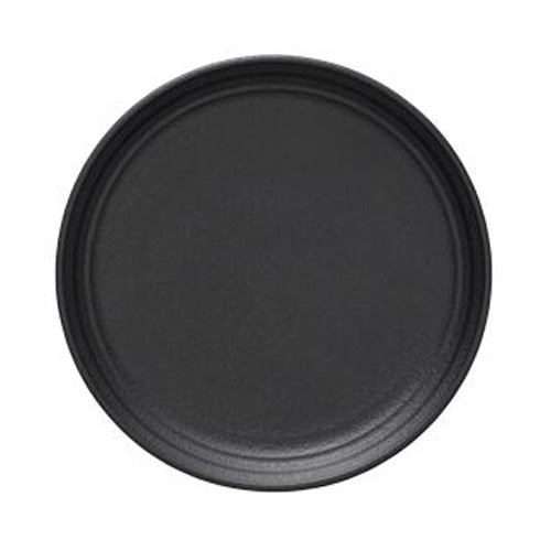 Ariane 020580 Artisan Coupe Plate - Black Dazzle 6.5 Inch Set of 12 - Elegant Dinnerware for Restaurants, Catering & Home Entertaining