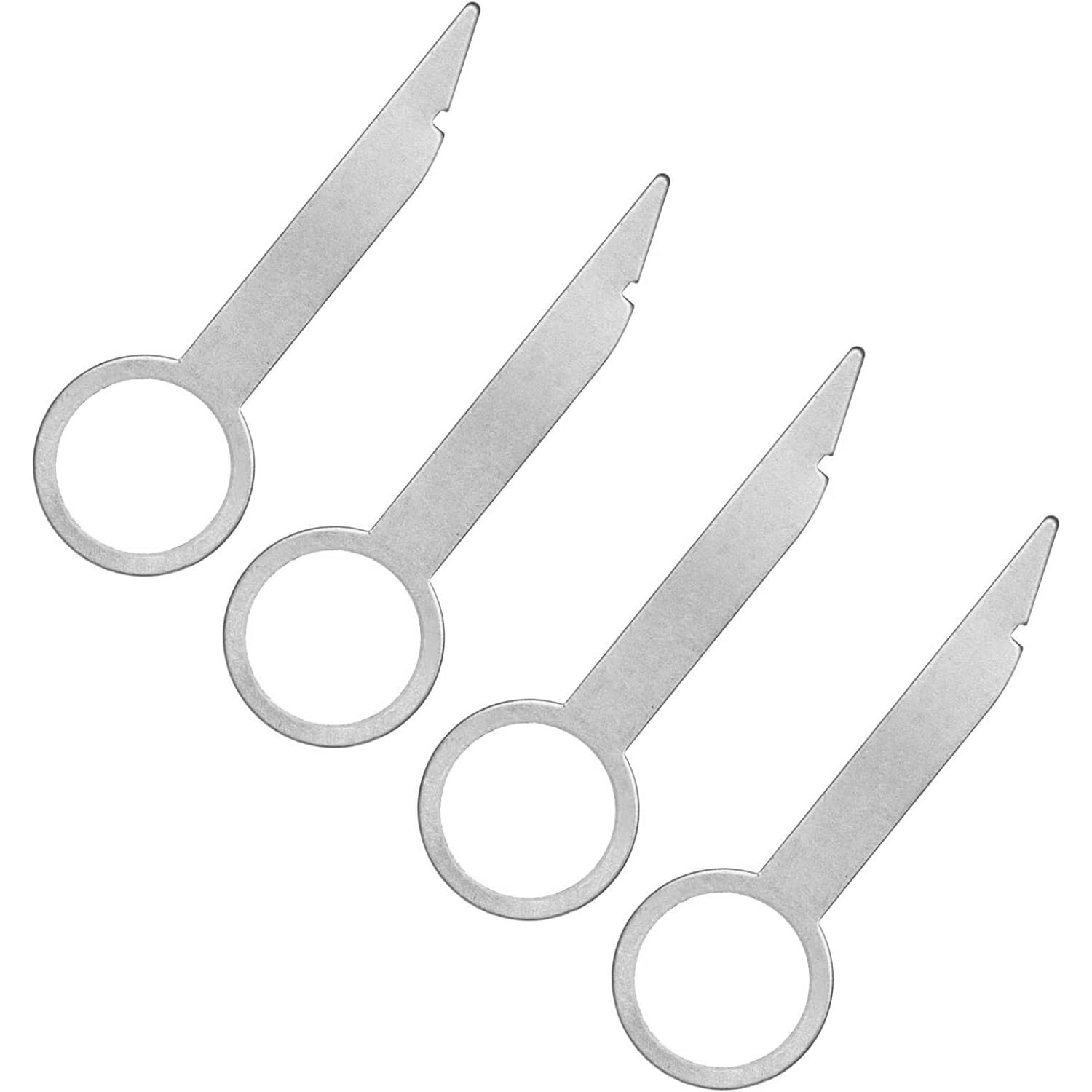 Audi Car Radio Removal Tool Key DIN Release Keys Set - Compatible with Audi A1 A3 A4 A5 A6 Q3 Q5 - Essential Car Audio Maintenance Kit for Stereo Installation & Repair
