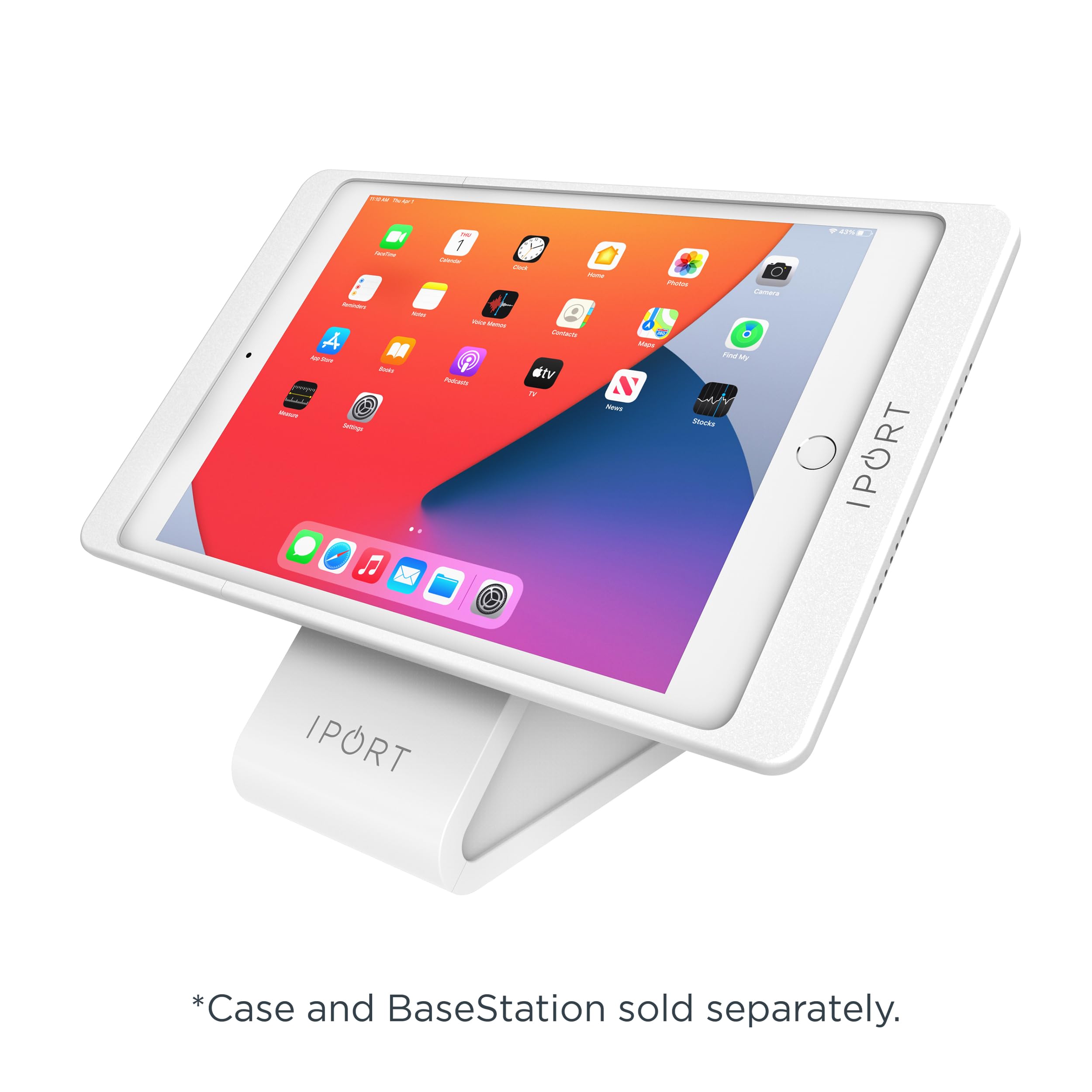 Premium IPORT CONNECT PRO Case for iPad Mini 6th Gen (2021) - Slim Protective Cover with Auto Sleep/Wake - Perfect for Work, Travel & Home Use (White)