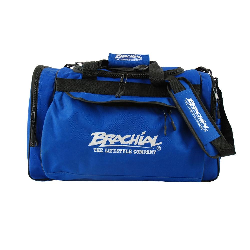 Brachial Heavy-Duty Sports Bag - Large Durable Gym Bag for Men & Women, Waterproof Blue Athletic Duffel - Perfect for Workout, Travel & Outdoor Activities