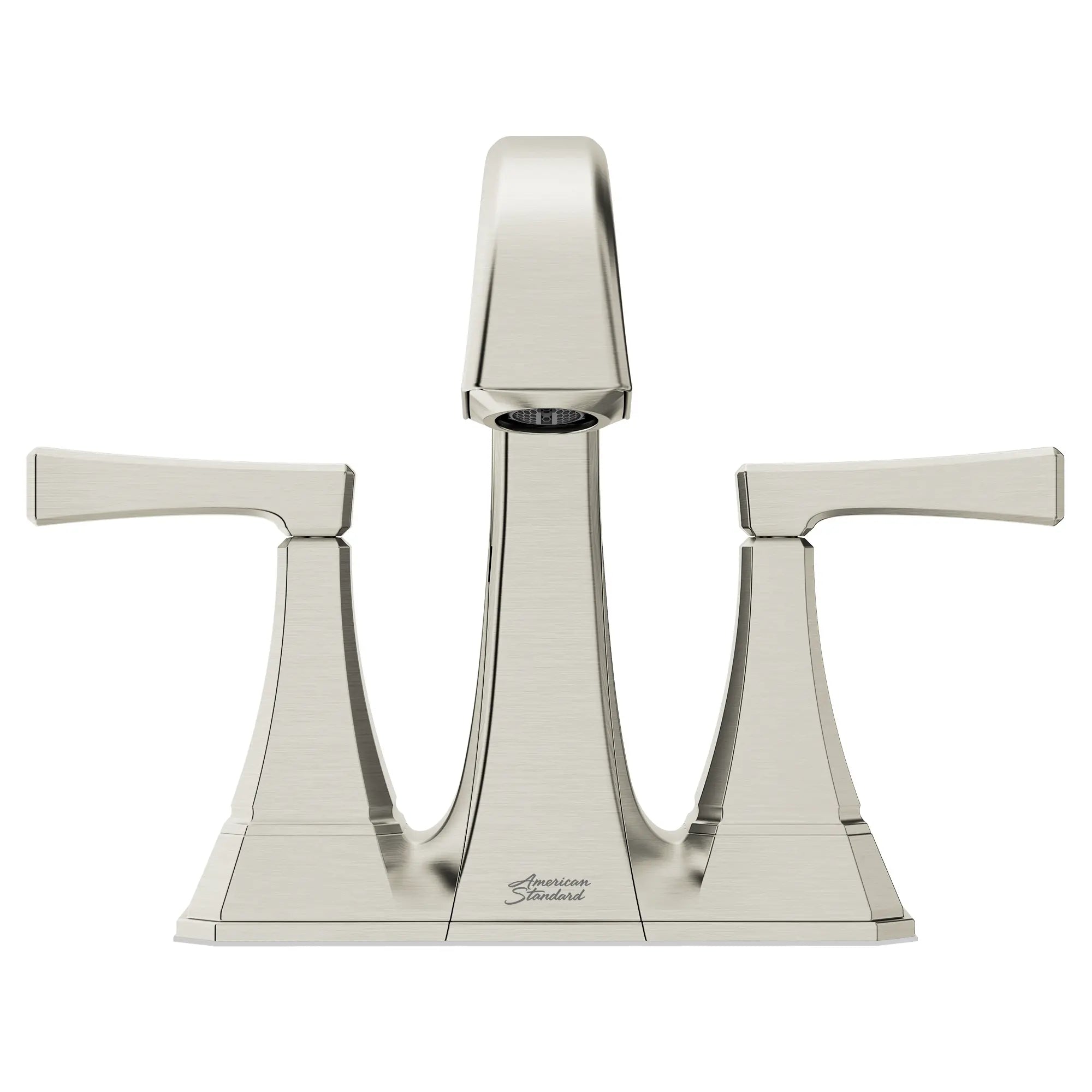 Crawford 4 Inch Centerset 2 Handle Bathroom Faucet - 1.2 GPM/4.5 LPM Water-Saving Design with Lever Handles - Perfect for Small Bathrooms, Powder Rooms & Vanities