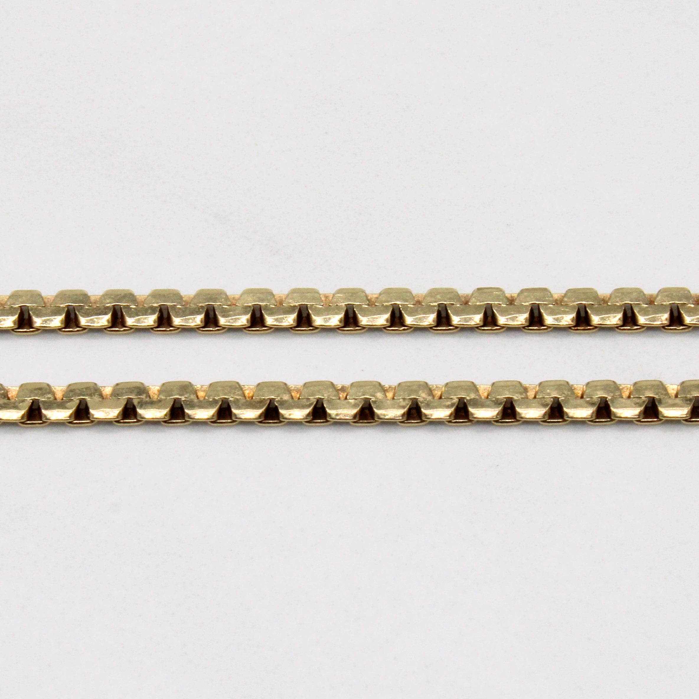 10K Yellow Gold Flat Link Chain Necklace for Women - 25 Inch Dainty Minimalist Jewelry - Perfect for Layering, Everyday Wear & Special Occasions