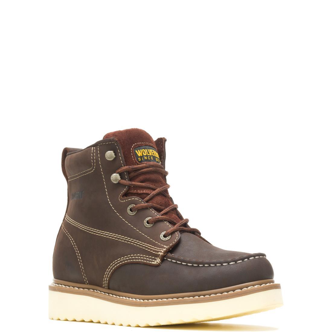 Loader 6 Soft Toe Work Boots for Men - Comfortable & Durable Safety Shoes for Construction, Warehouse & Outdoor Work
