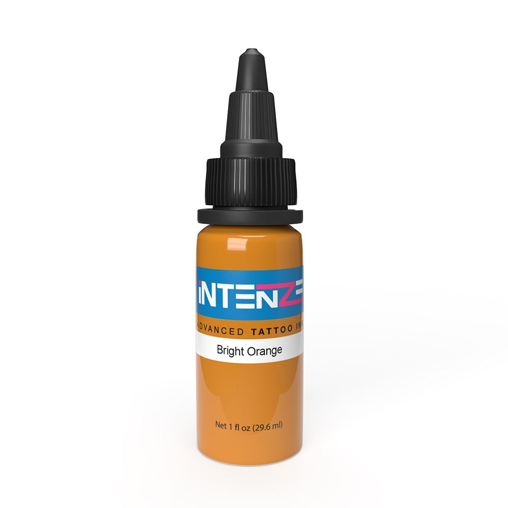 Bright Orange Tattoo Ink by Intenze - Professional & Vibrant Color - Choose Your Size - Perfect for Tattoo Artists & Body Art Enthusiasts