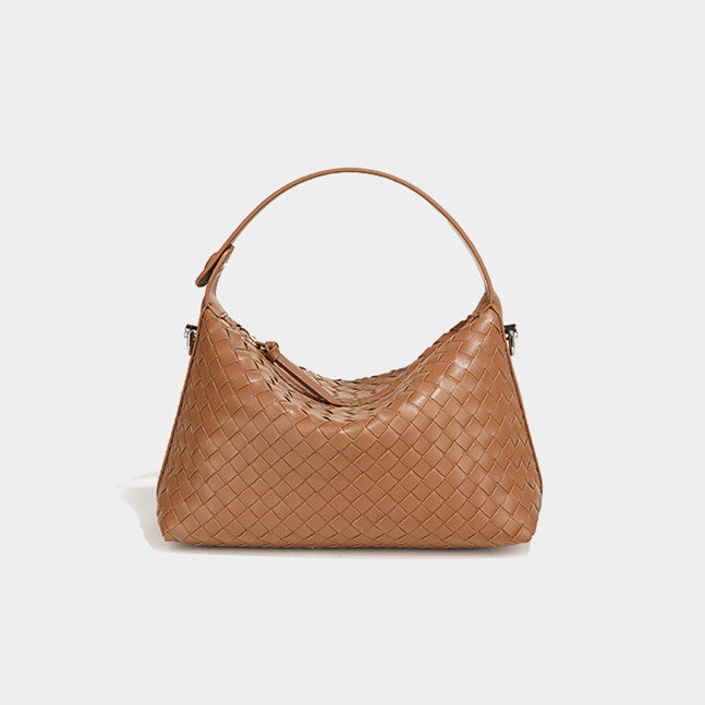 Stylish Woven Everyday Tote Bag for Women - Lightweight & Durable Handbag for Work, Shopping & Travel | Fashionable Crossbody & Shoulder Bag for Daily Use