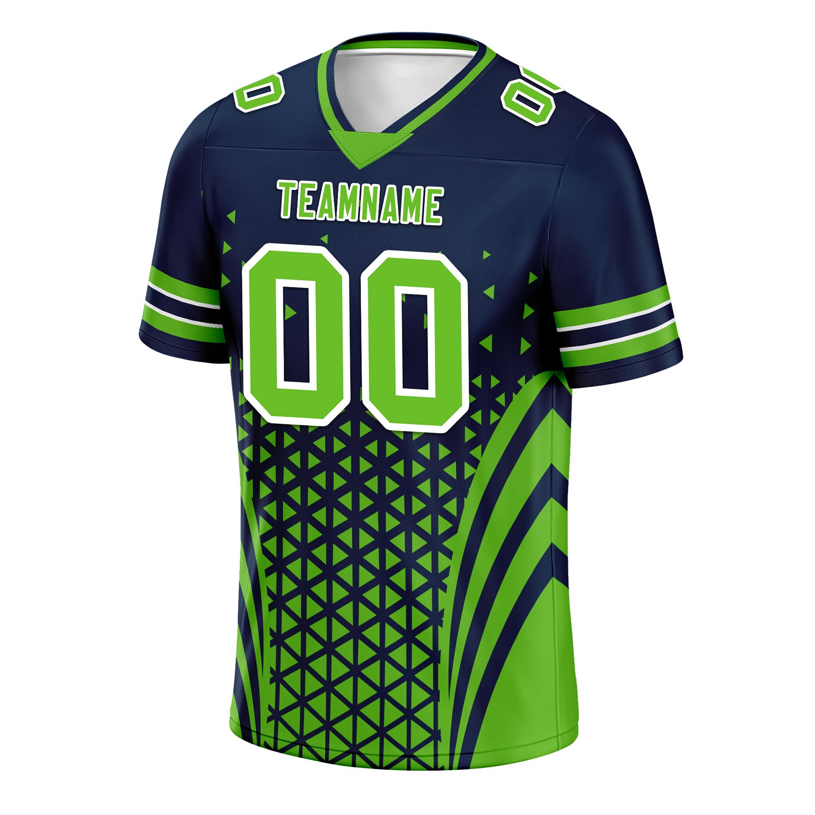 Custom Blue & White Washington Football Jersey & Sports Shoes Combo - Personalized NFL Fan Gear for Games & Training - Perfect for Football Enthusiasts & Team Spirit