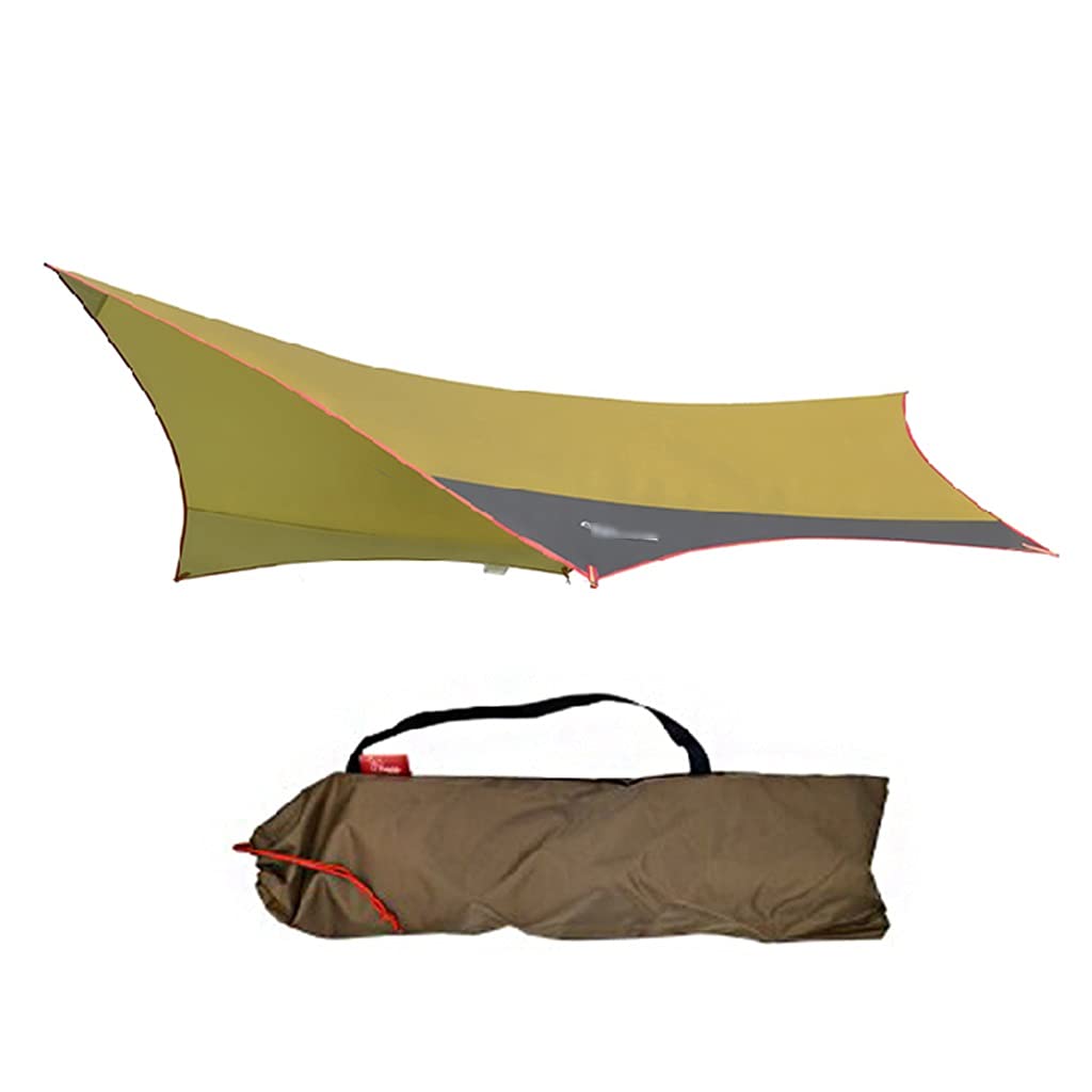 BBGS Hexagonal Hammock Tent - Waterproof Camping Tarp with Footprint for Outdoor Adventures, Beach Picnic & Hiking Shelter - Lightweight Rain Fly Tent in 4 Colors - Perfect for Backpacking, Beach Days & Family Camping Trips